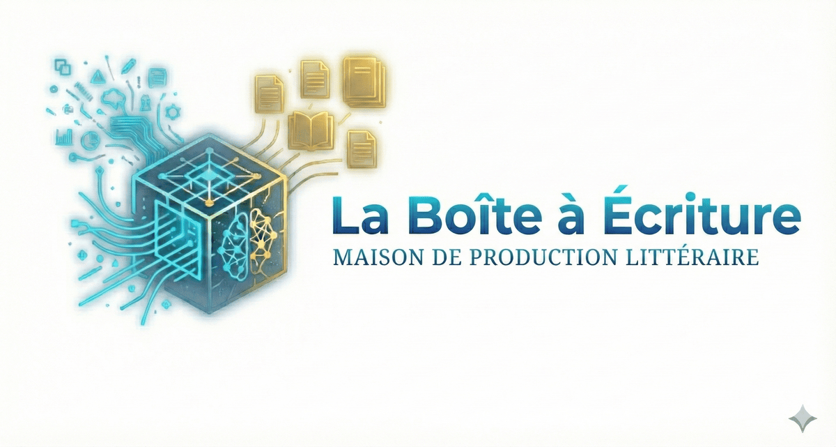 La Boite a Ecriture - Maison de production litteraire augmentee